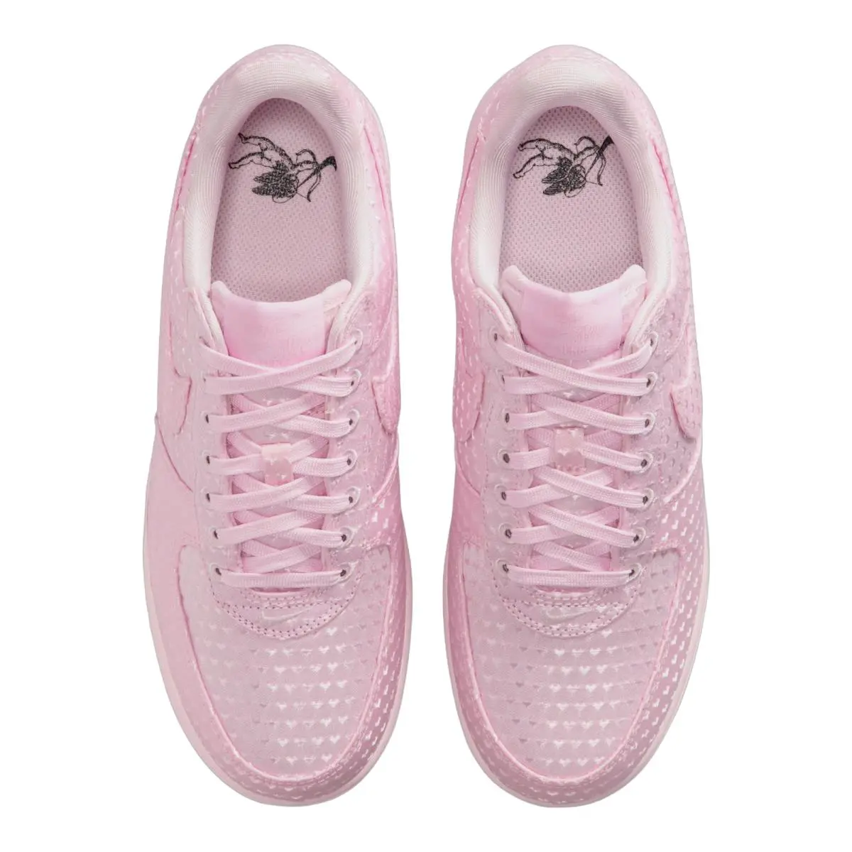Nike shoes - NIKE Air Force 1 Low SE Valentines Day Locket - IQ9965-601 - Pink Foam/Pink Foam/Black 0