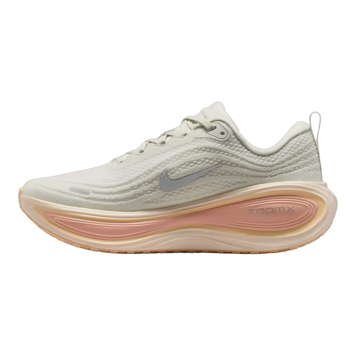 Nike shoes - NIKE Vomero Plus - Vomero Plus - HV8154-012 - Light Bone/Metallic Silver/Arctic Orange 8
