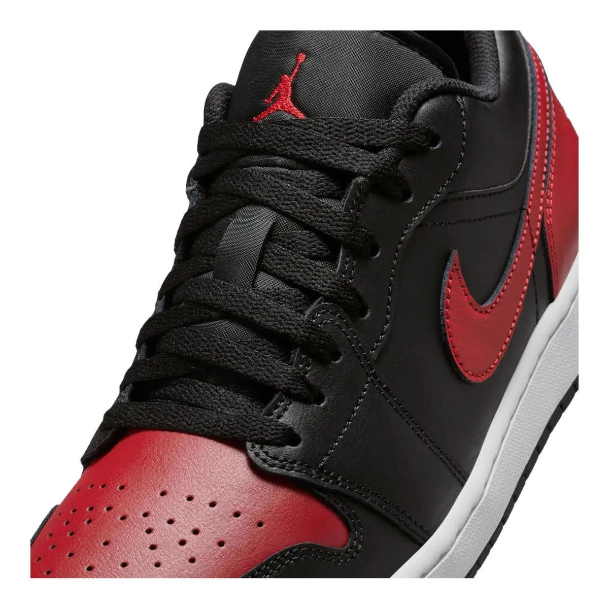 Nike shoes - Air Jordan 1 Low - Air Low - Black/Particle Grey-White 36