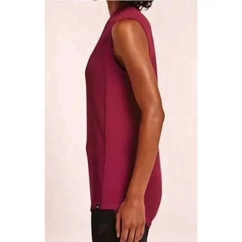 Nike clothing - NIKE Sportswear Tech Knit Sleeveless Crew Neck Cranberry Red Top - 809547 - Red 6