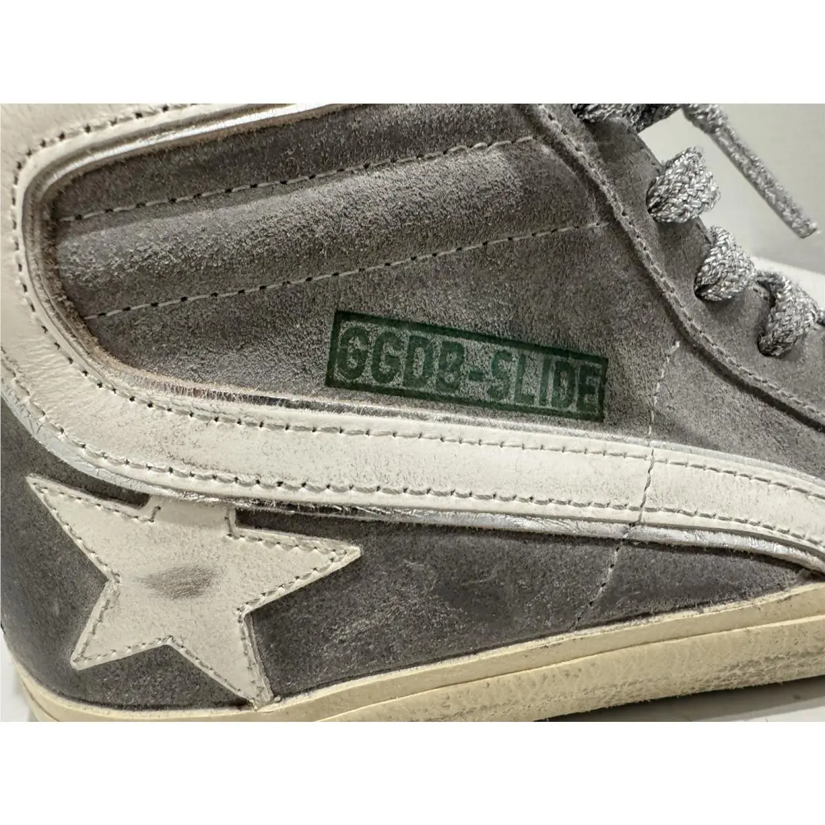Golden Goose shoes - Golden Goose Slide - Slide - Gray (UPC: 8050235367517) 3