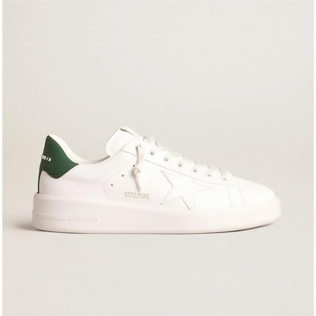 Golden Goose Women`s Pure Star Sneaker White Green IT 37 US 7