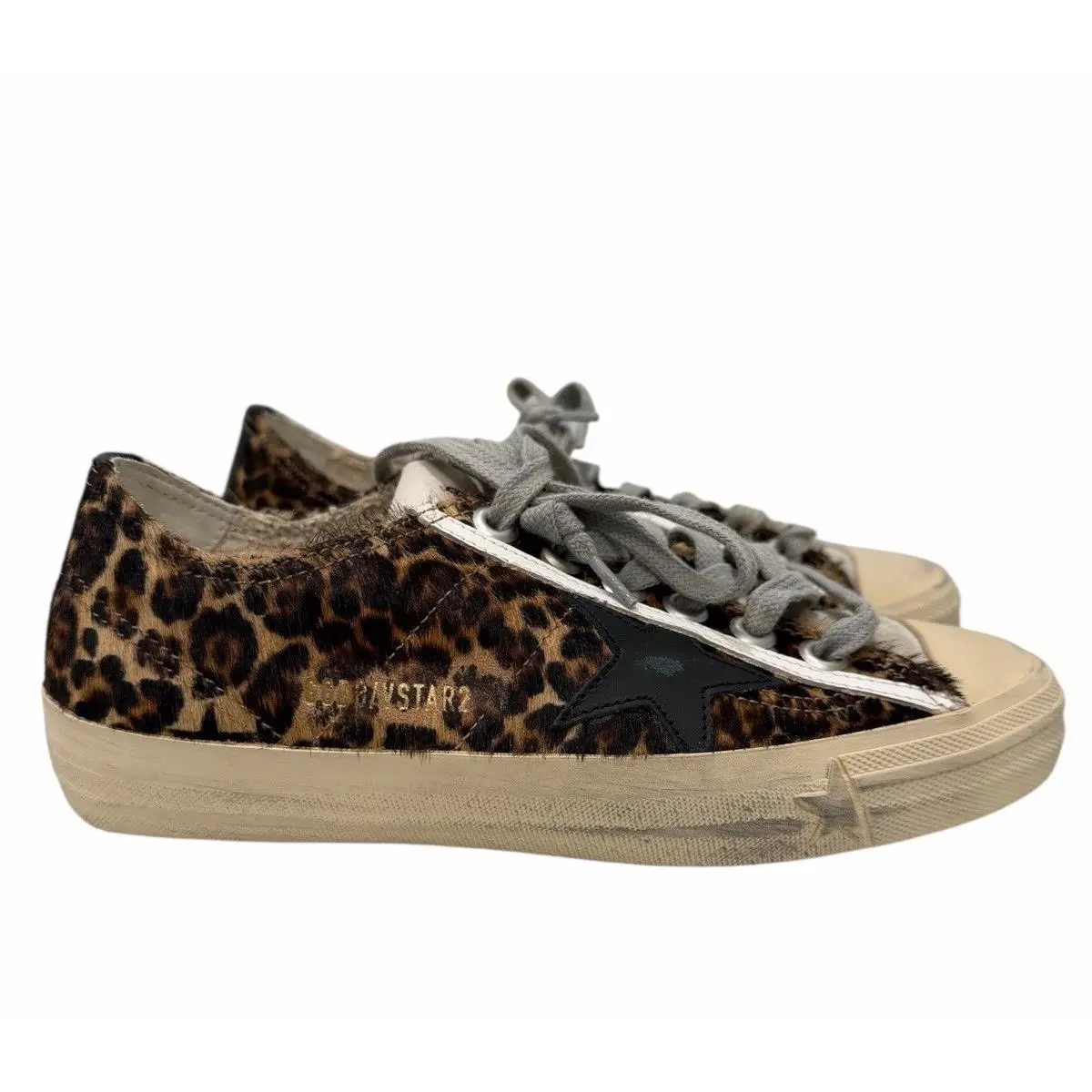 Golden Goose shoes - Golden Goose V-Star 2 - Brown (UPC: 8050235581951) 9