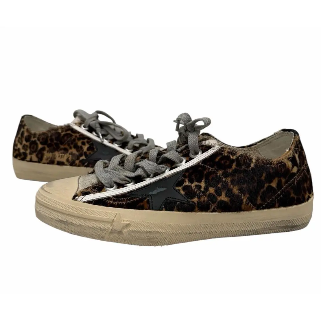 Golden Goose shoes - Golden Goose V-Star 2 - Brown (UPC: 8050235581951) 5