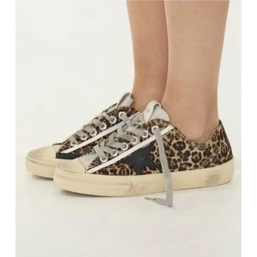 Golden Goose shoes - Golden Goose V-Star 2 - Brown (UPC: 8050235581951) 4