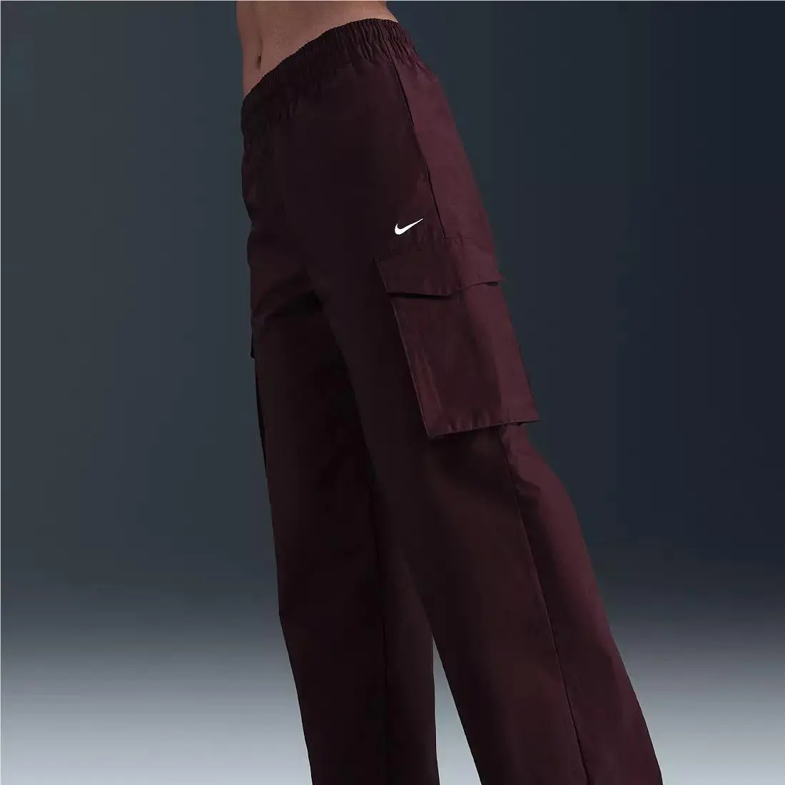 Nike Women`s Sportswear Everything Cargo Pants Burgundy Crush/sail HM6976-652 j