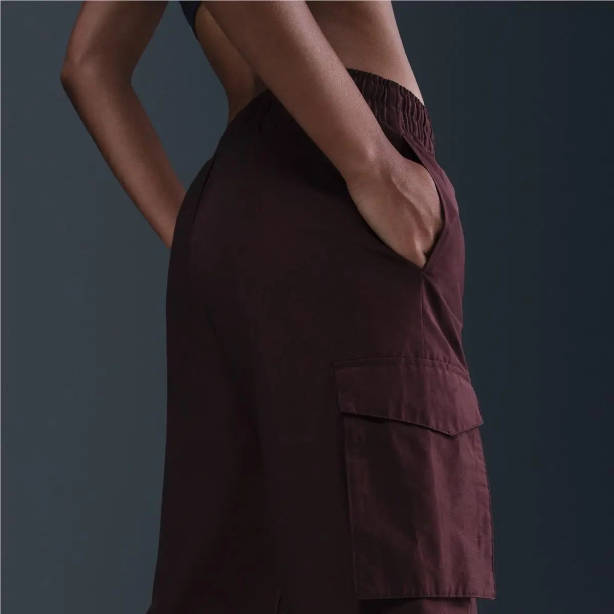 Nike clothing - Pants Burgundy Crush/Sail 0