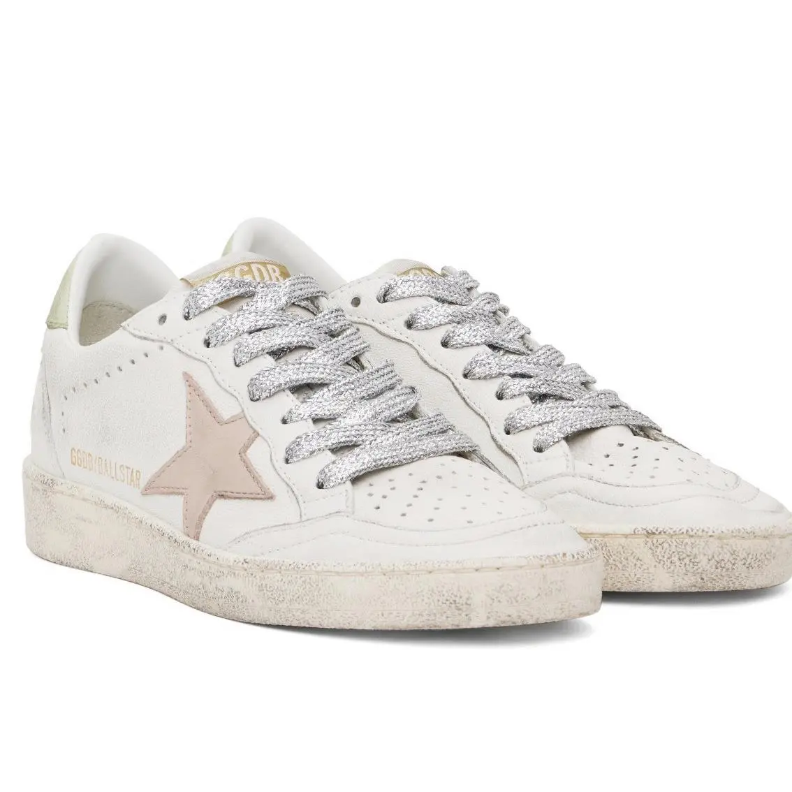 Golden Goose Women’s White Ball Star Low Top Sneaker Size US 11/EU 41