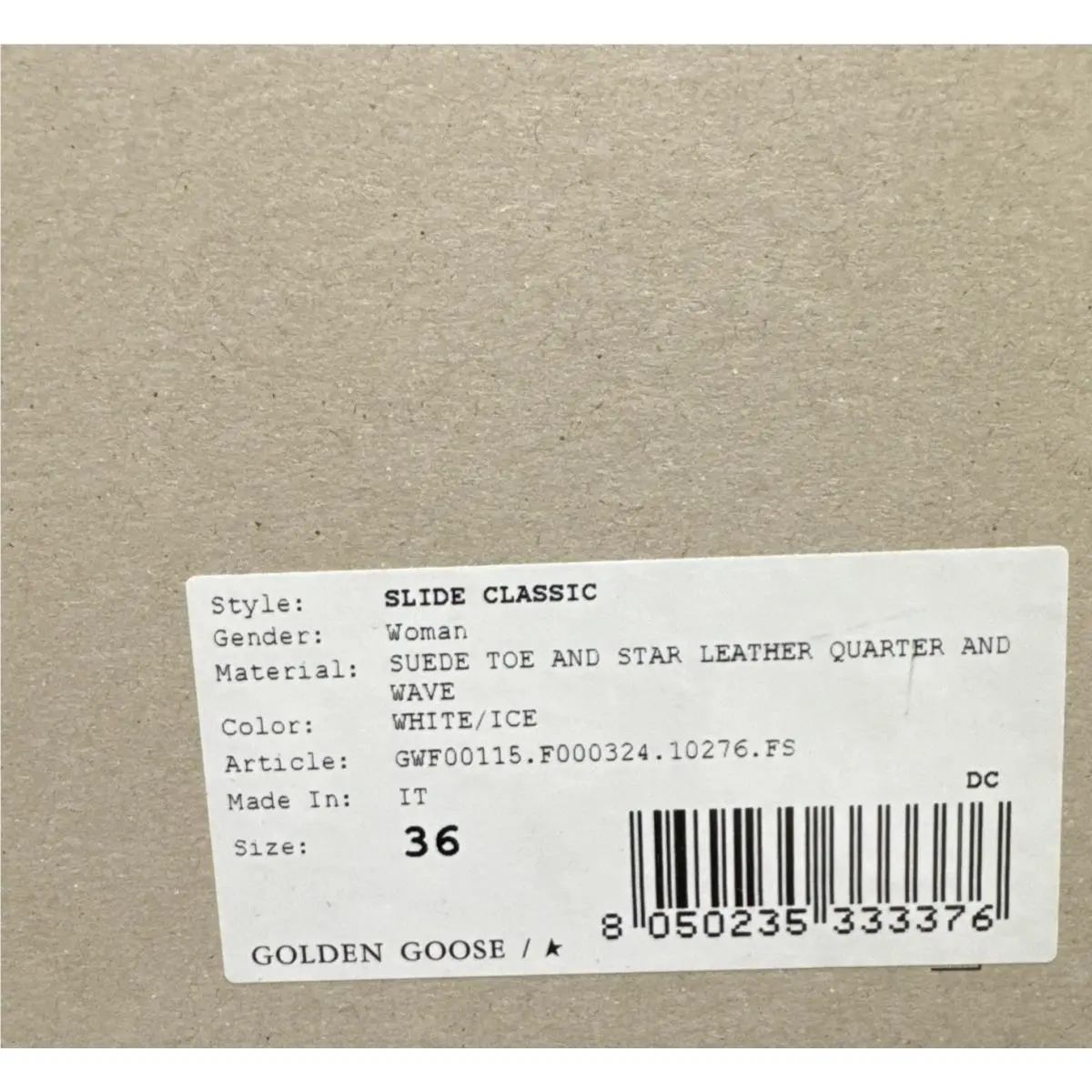 Golden Goose shoes - Golden Goose Slide - Slide - White (UPC: 8050235333376) 10