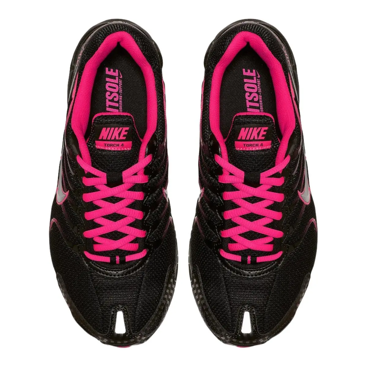 Nike shoes - NIKE Air Max Torch 4 - 343851-006 - Black/Metallic Silver/Pink Flash 1