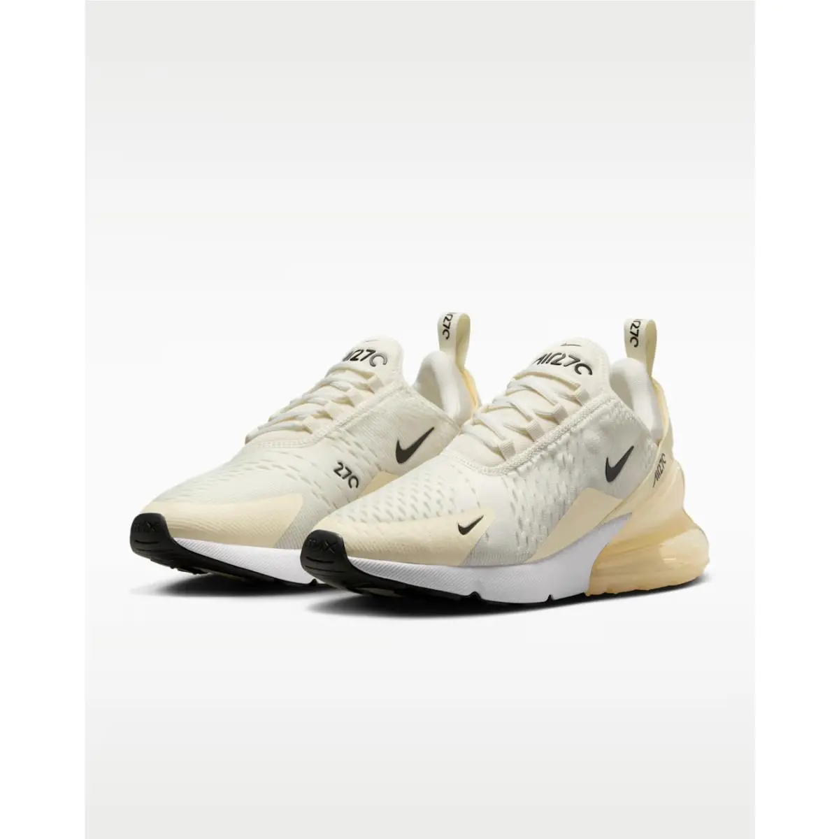 Air Max 270 AH6789-124 Sneaker Womens 7 Coconut Milk Lifestyle Shoes HAM772 by Nike
