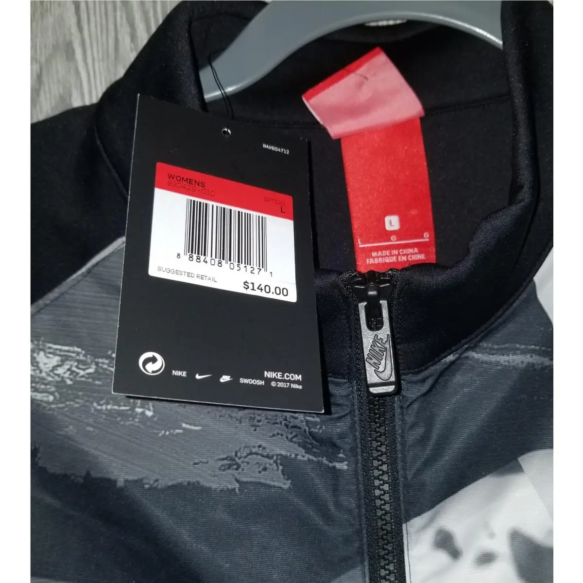 Nike clothing - NIKE NSW Montage Full Zip - 830429 - Black, Main: Black 8