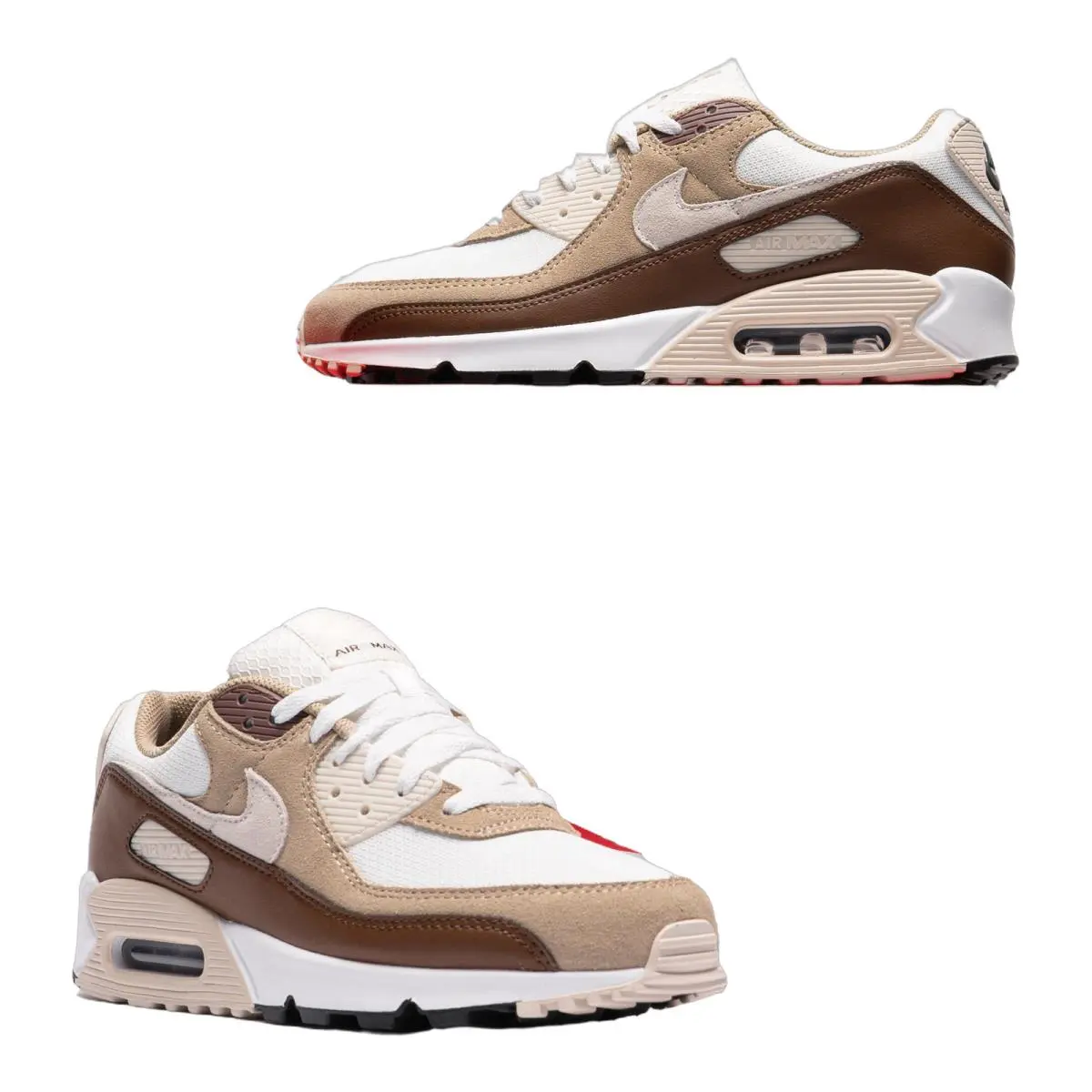 Nike shoes - NIKE Air Max 90 - Air Max - DM0029-109 - Summit White/Khaki/Black 13