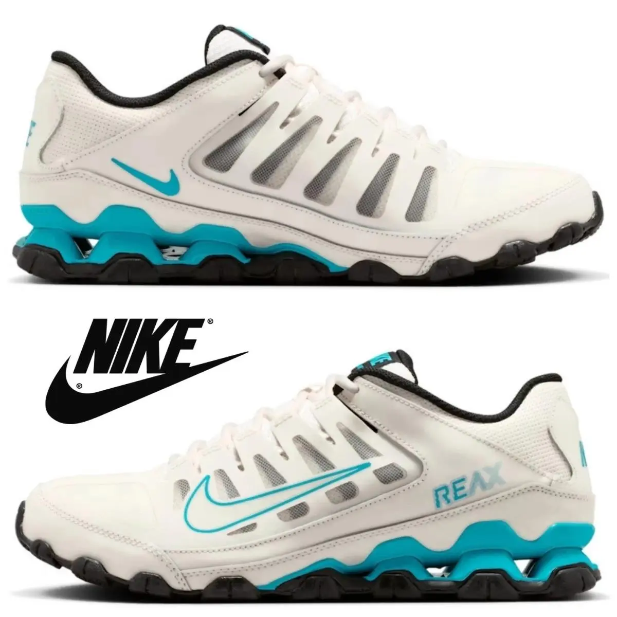 Nike shoes - Nike Reax 8 - Reax - Ivory, Maufacturer: Phantom/Dark Smoke Grey/Black/Dusty Cactus 17