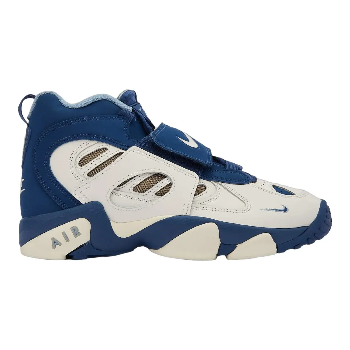 Nike Air Diamond Turf II Prime Comfort Walking Casual Sneakers Mens Size 8-14 NI - Sail/Mystic Navy/Blue Grey/Metallic Gold