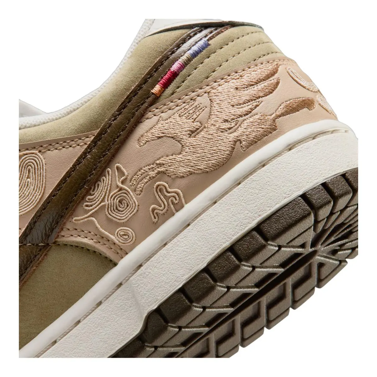 Nike shoes - NIKE Dunk Low SE Lunar New Year - IQ1118-220 - Linen/Dark Hazel/Phantom/Neutral Olive 12