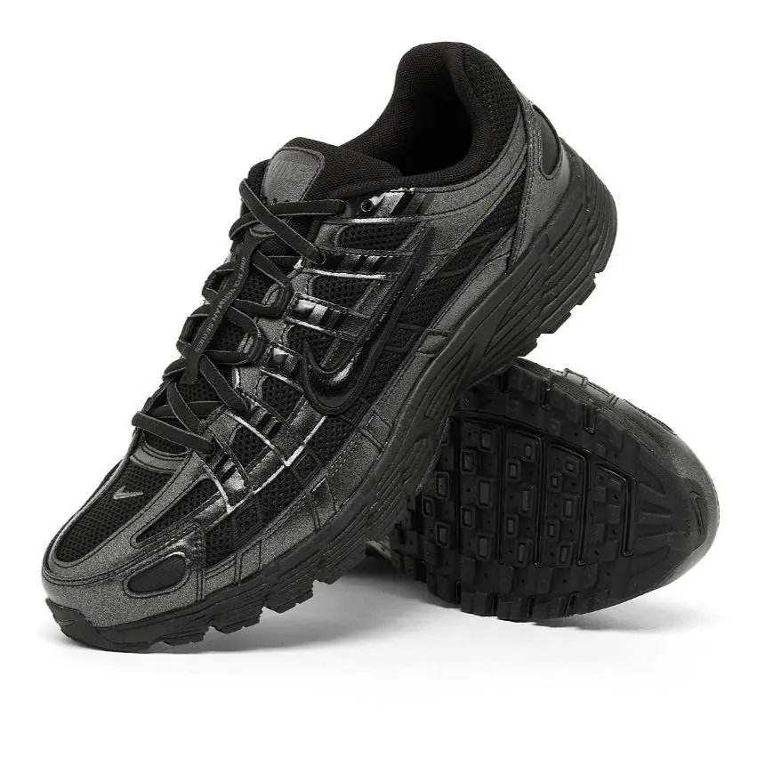 P-6000 `anthracite` Women`s Black Casual Training Shoes IO3496-002 by Nike