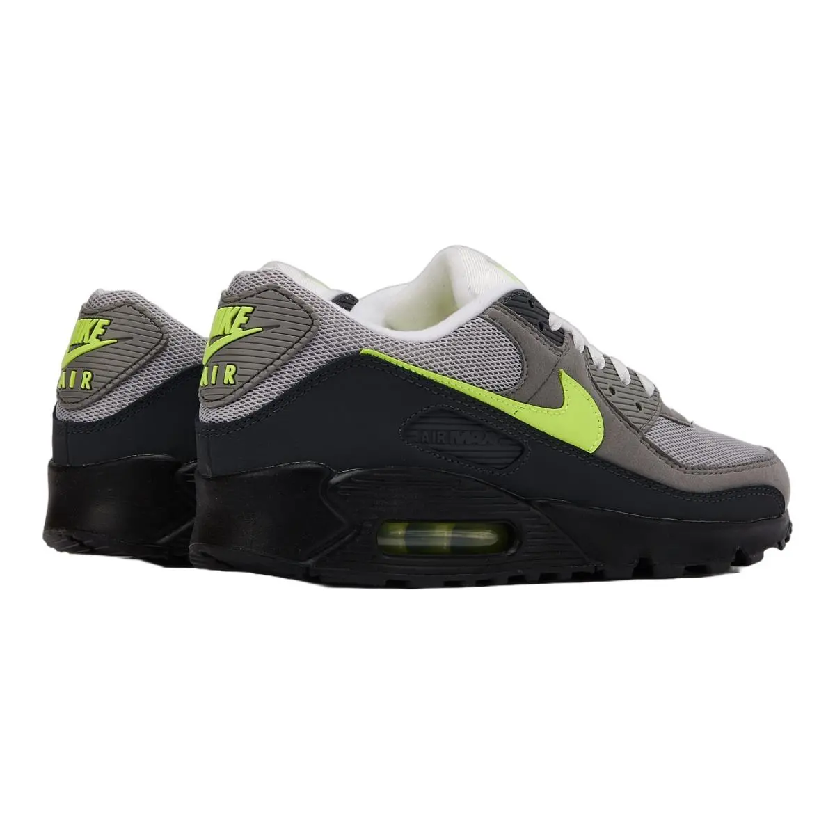 Nike shoes - Nike Air Max 90 - Air Max - IQ0289-010 - Black/Neon Yellow/Anthracite/Light Charcoal/Pearl Grey/White 1