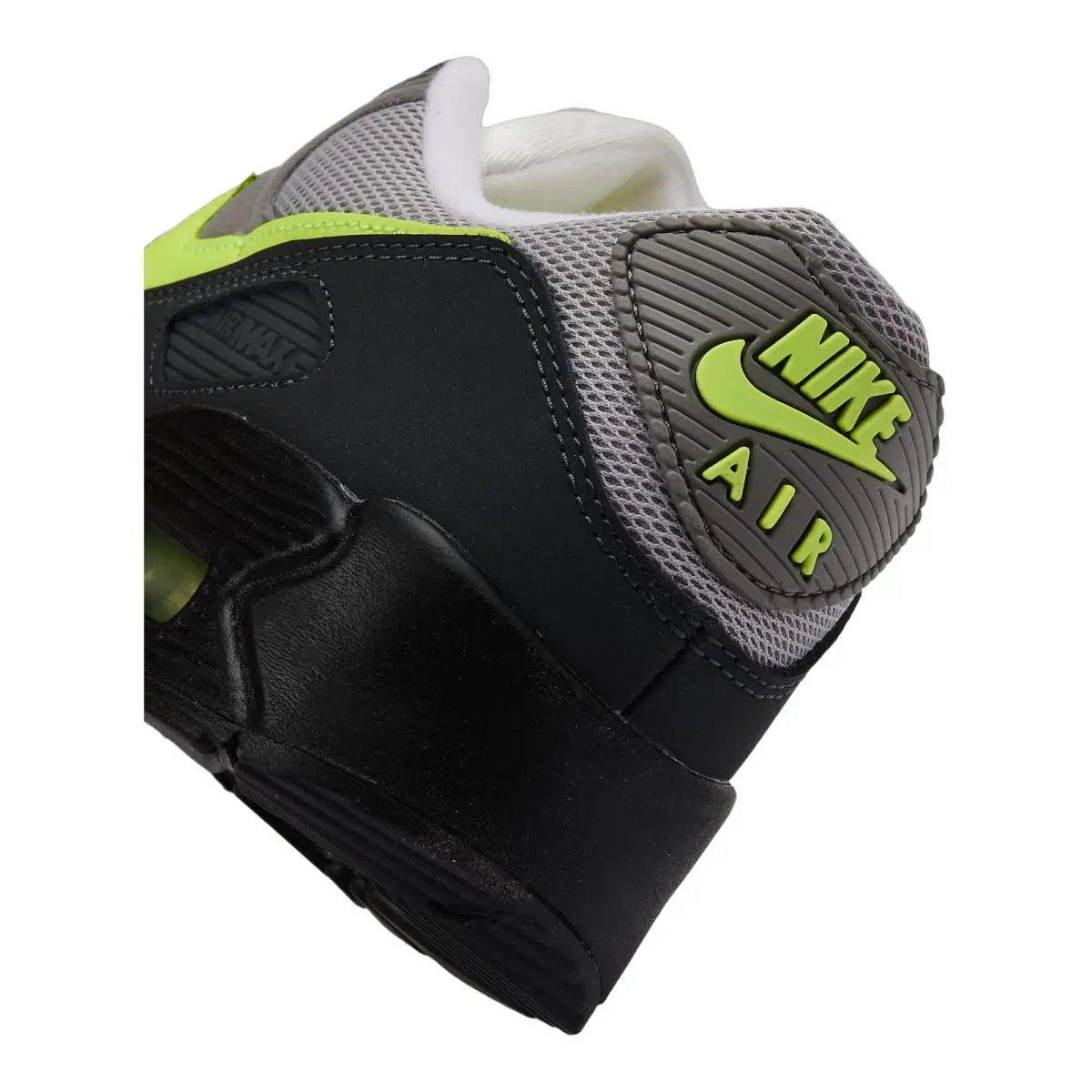 Nike shoes - Nike Air Max 90 - Air Max - IQ0289-010 - Black/Neon Yellow/Anthracite/Light Charcoal/Pearl Grey/White 3