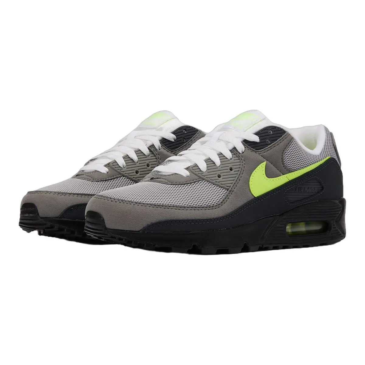 Nike shoes - Nike Air Max 90 - Air Max - IQ0289-010 - Black/Neon Yellow/Anthracite/Light Charcoal/Pearl Grey/White 6