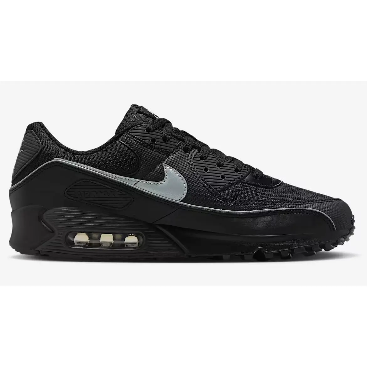 Nike shoes - Nike Air Max 90 - Air Max - HV4517-002 - Black/Black/Anthracite/Multi-Color 10