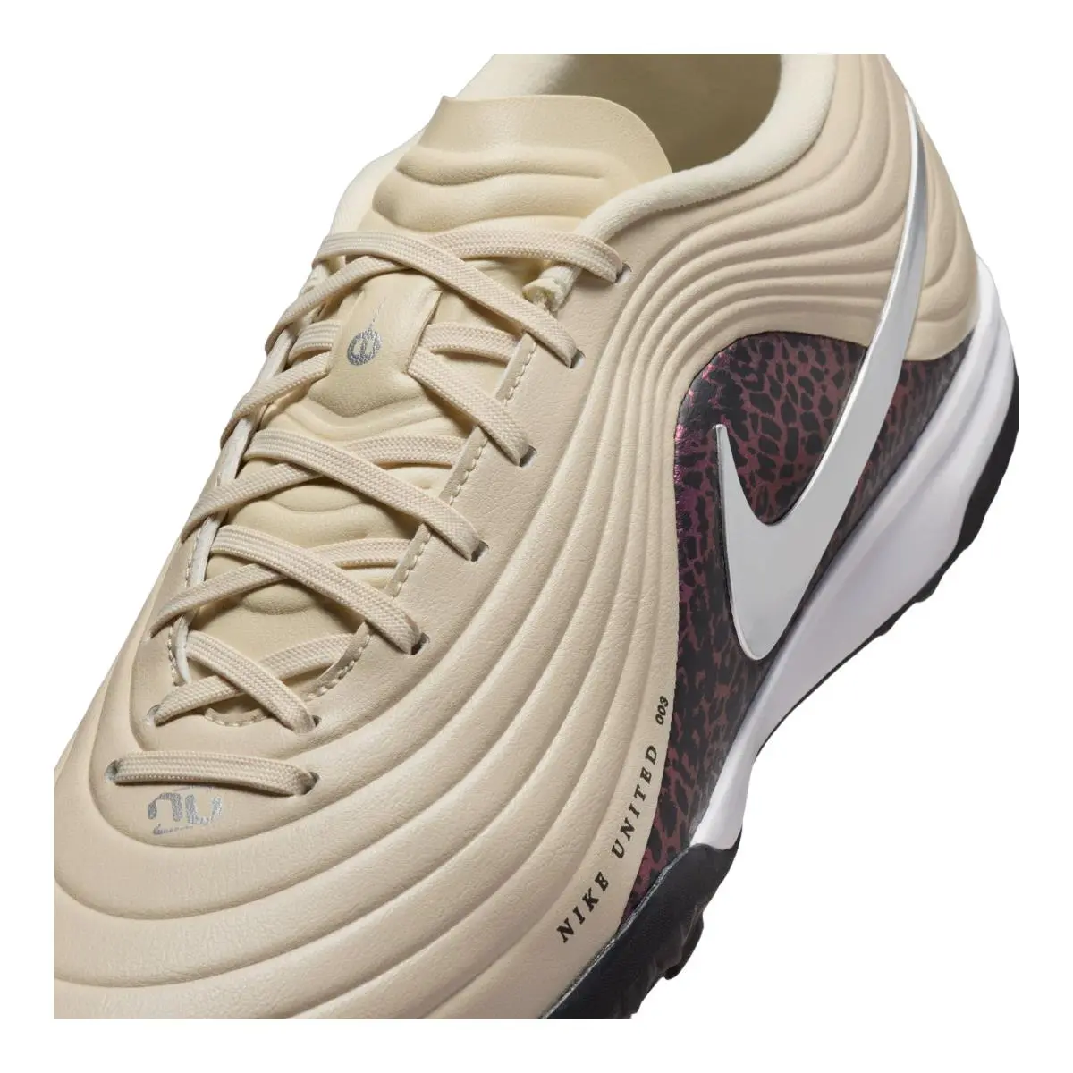 Nike shoes - NIKE Tiempo Maestro Academy TF - IO8462-201 - (NU)Fossil/Metallic Silver/Burgundy Crush 5