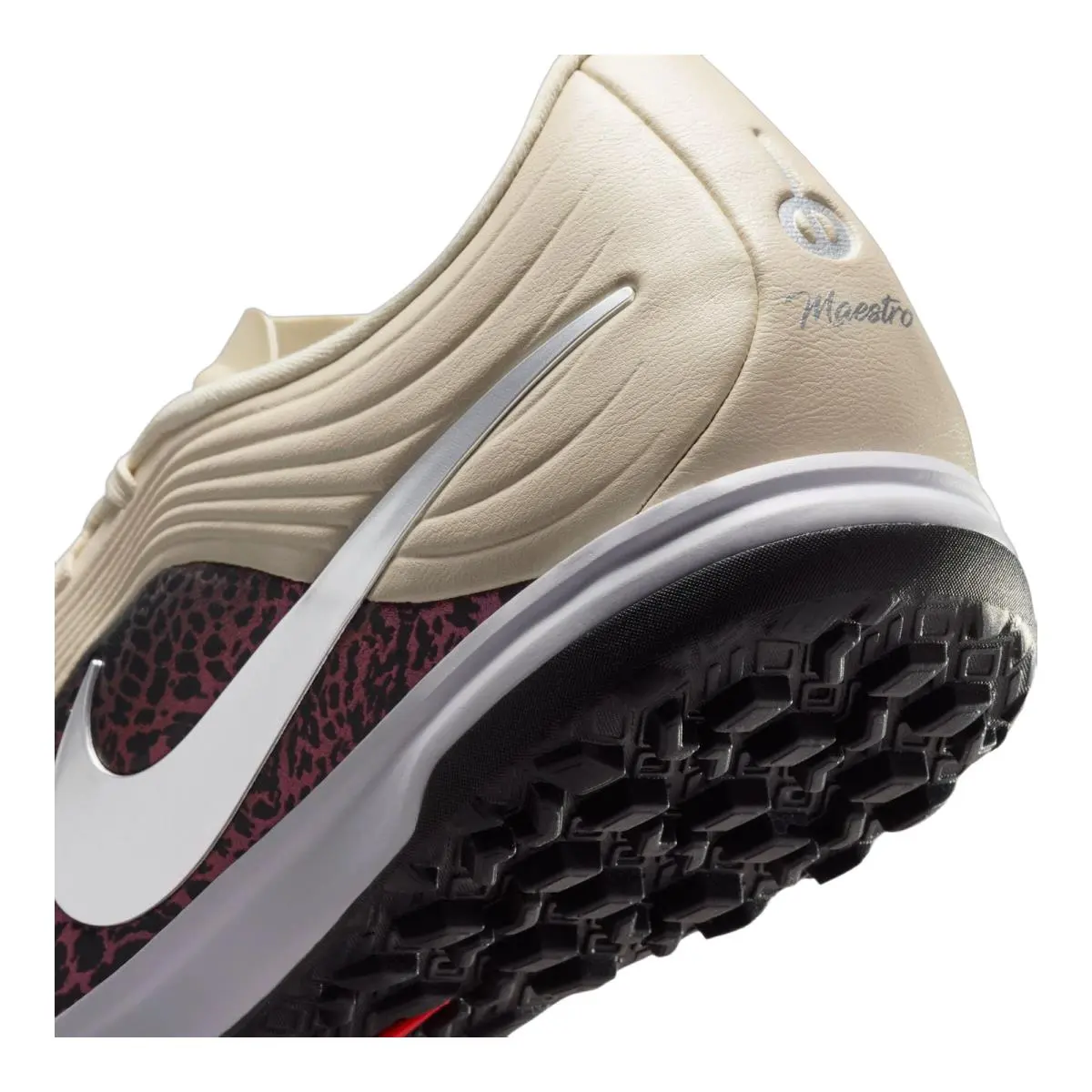 Nike shoes - NIKE Tiempo Maestro Academy TF - IO8462-201 - (NU)Fossil/Metallic Silver/Burgundy Crush 15