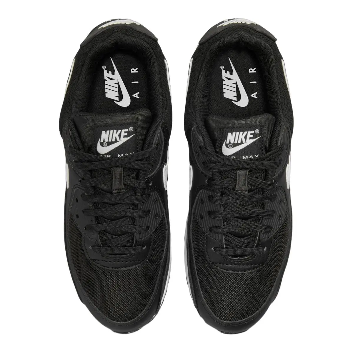 Nike shoes - NIKE Air Max 90 - Air Max - DH8010-002 - Black/Black/White 1