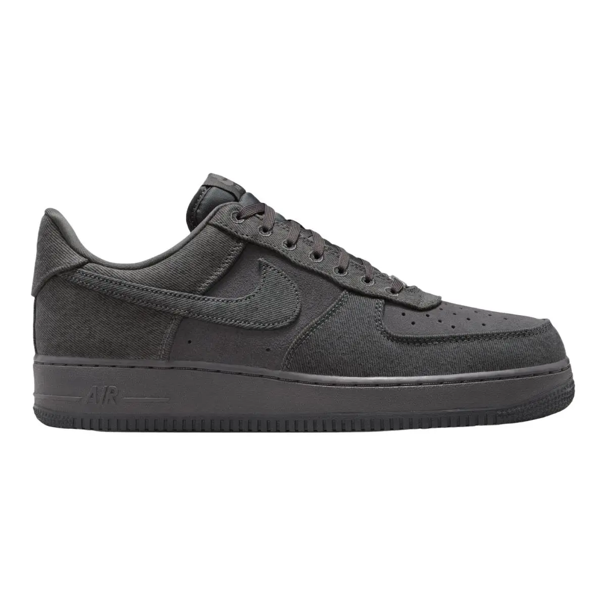 Air Force 1 07 LV8 Streetwear Lifestyle Trainers Sneakers Mens Size 8-14 Ne Anthracite/Medium Ash/Metallic Silver/Anthracite by Nike