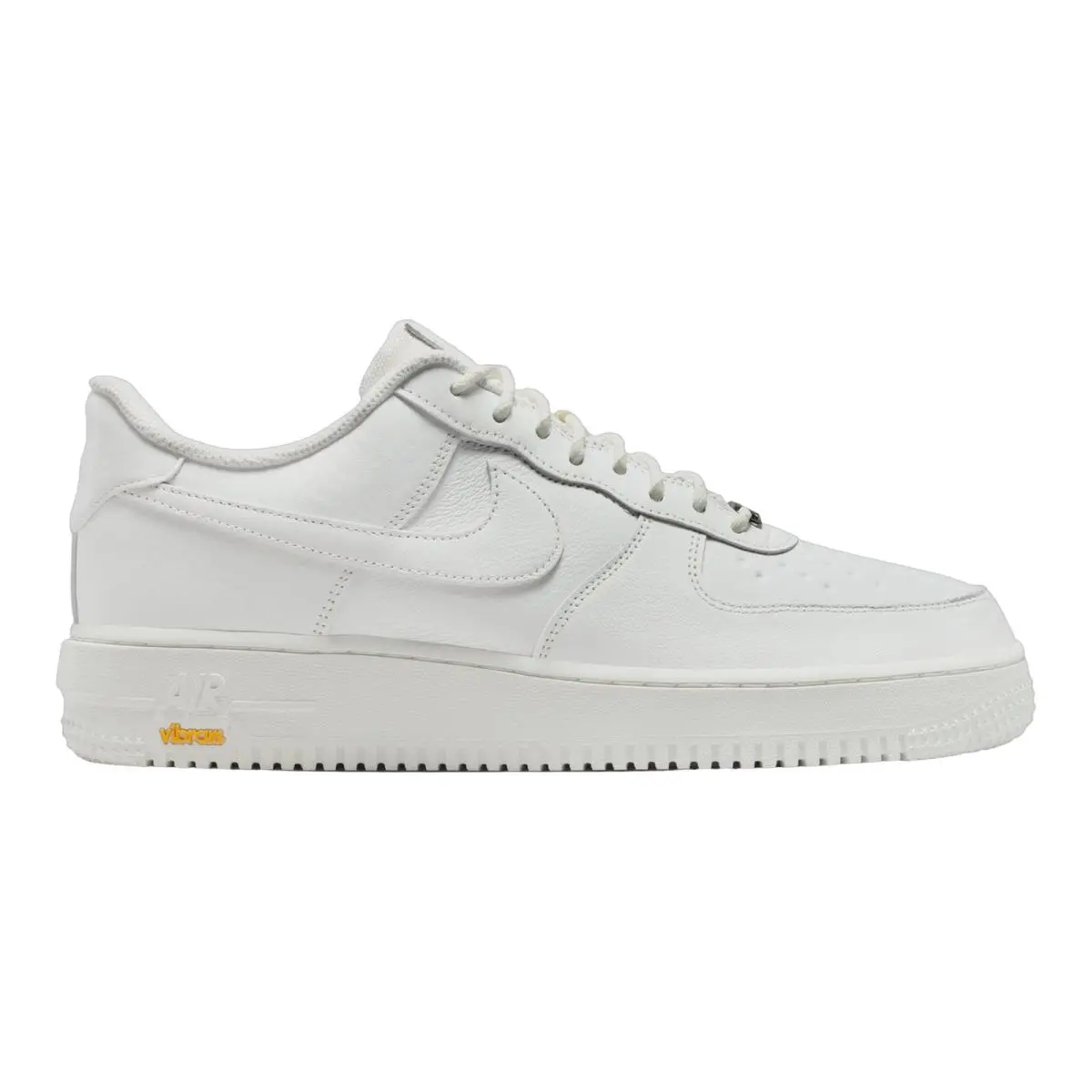 Air Force 1 07 LV8 Streetwear Lifestyle Trainers Sneakers Mens Size 8-14 Ne Summit White/Smoke Grey/Light Bone/Speed Yellow by Nike