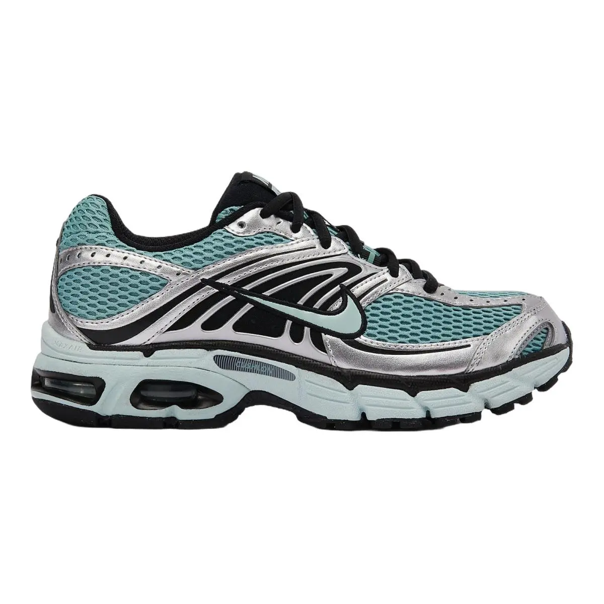 Air Max Moto Athletic Running Shoes Sneakers Womens Size 5-11 Cannon/Black/Metallic Silver/Green Haze by Nike