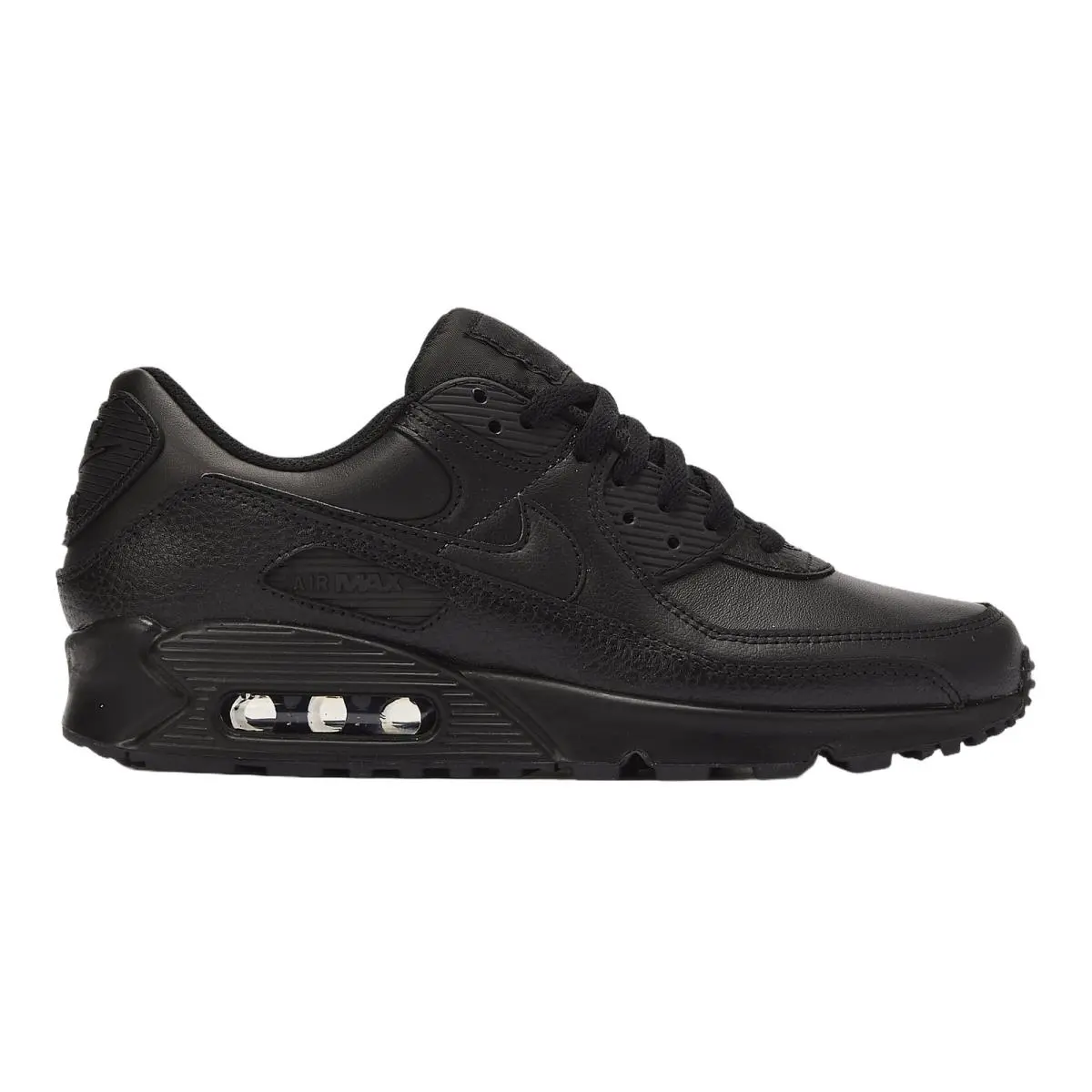 Air Max 90 Prm Everyday Casual Sneakers Shoes Mens Size 8-14 Black/Black-Black by Nike