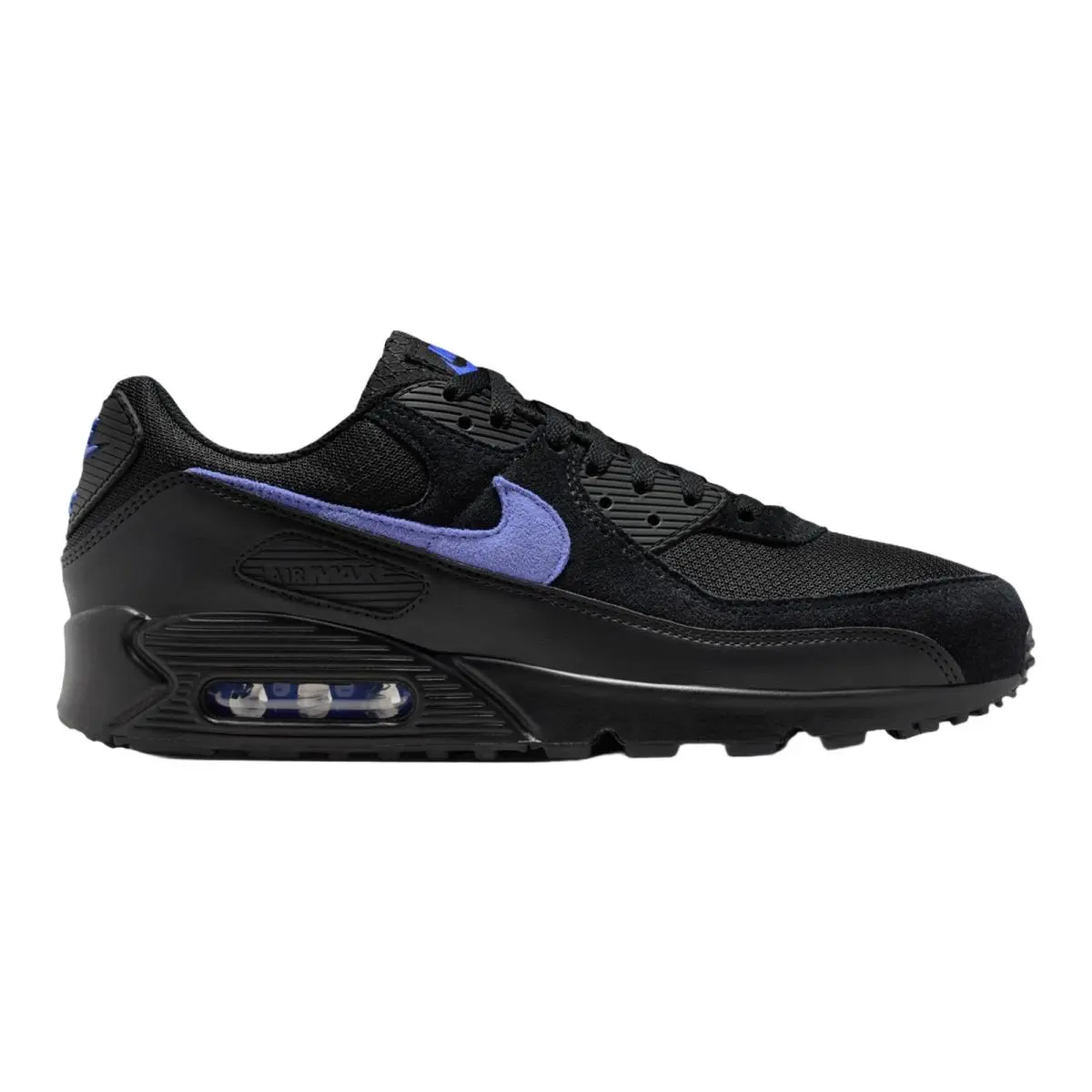 Air Max 90 Prm Everyday Casual Sneakers Shoes Mens Size 8-14 Black Sapphire/Black by Nike