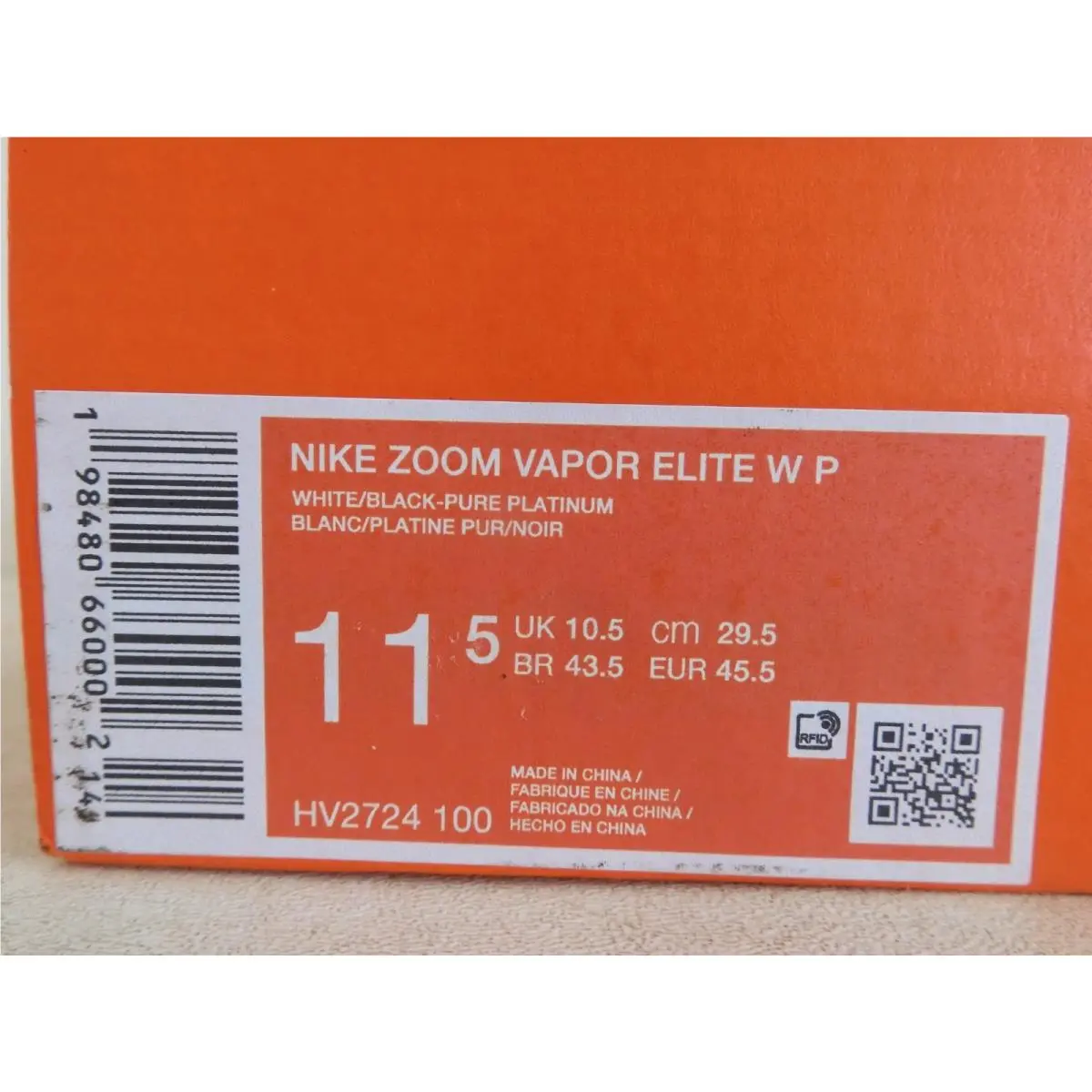 Nike shoes - Nike Zoom Vapor - Zoom Vapor - HV2724-100 - White 22