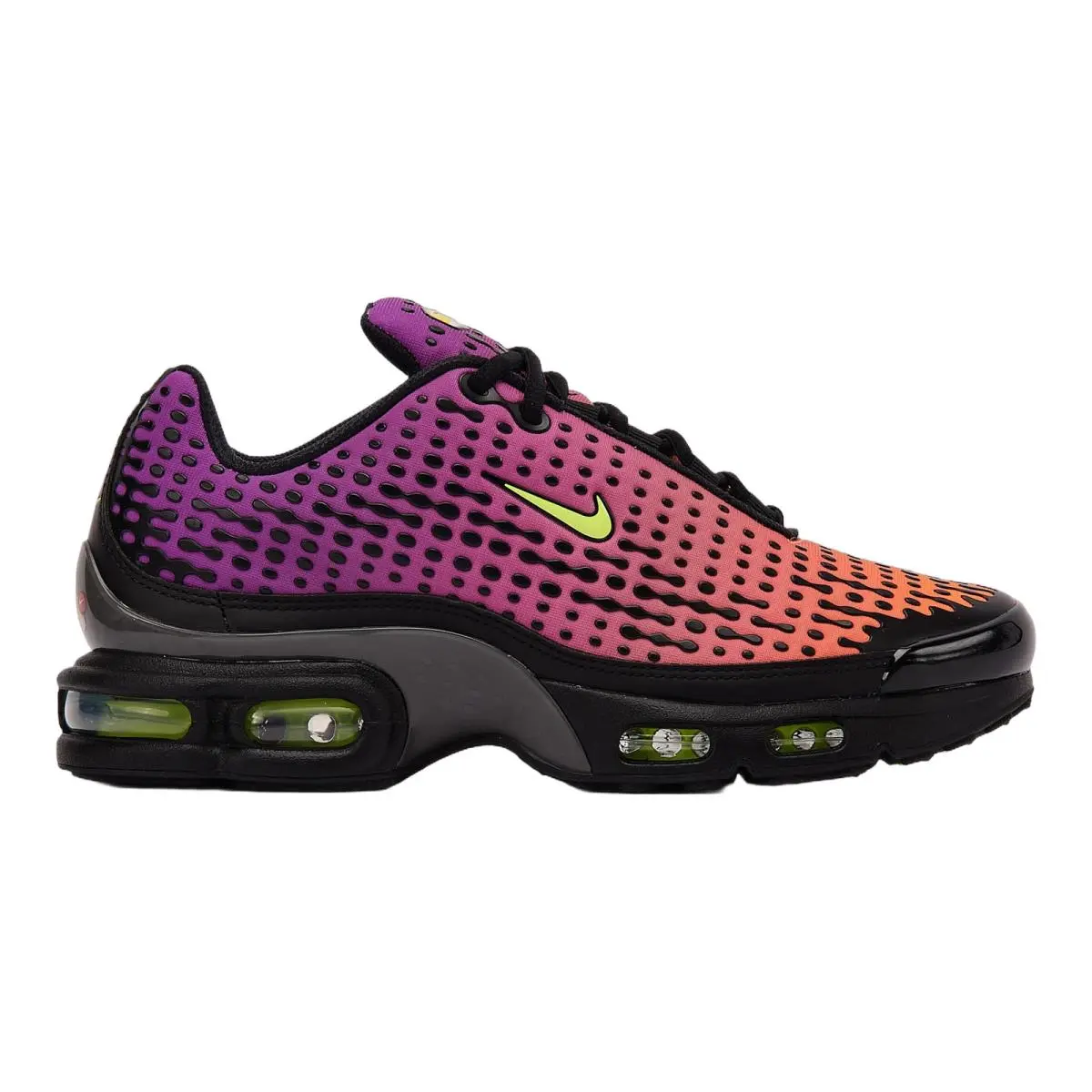 Air Max Plus Vii Total Volt Black Mens Size 8-14 Casual Shoes HQ2197-800 by Nike