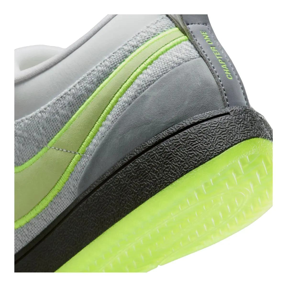 Nike shoes - NIKE Book 1 AM Neon - HJ4388-001 - Light Smoke Grey/Volt/Black 4