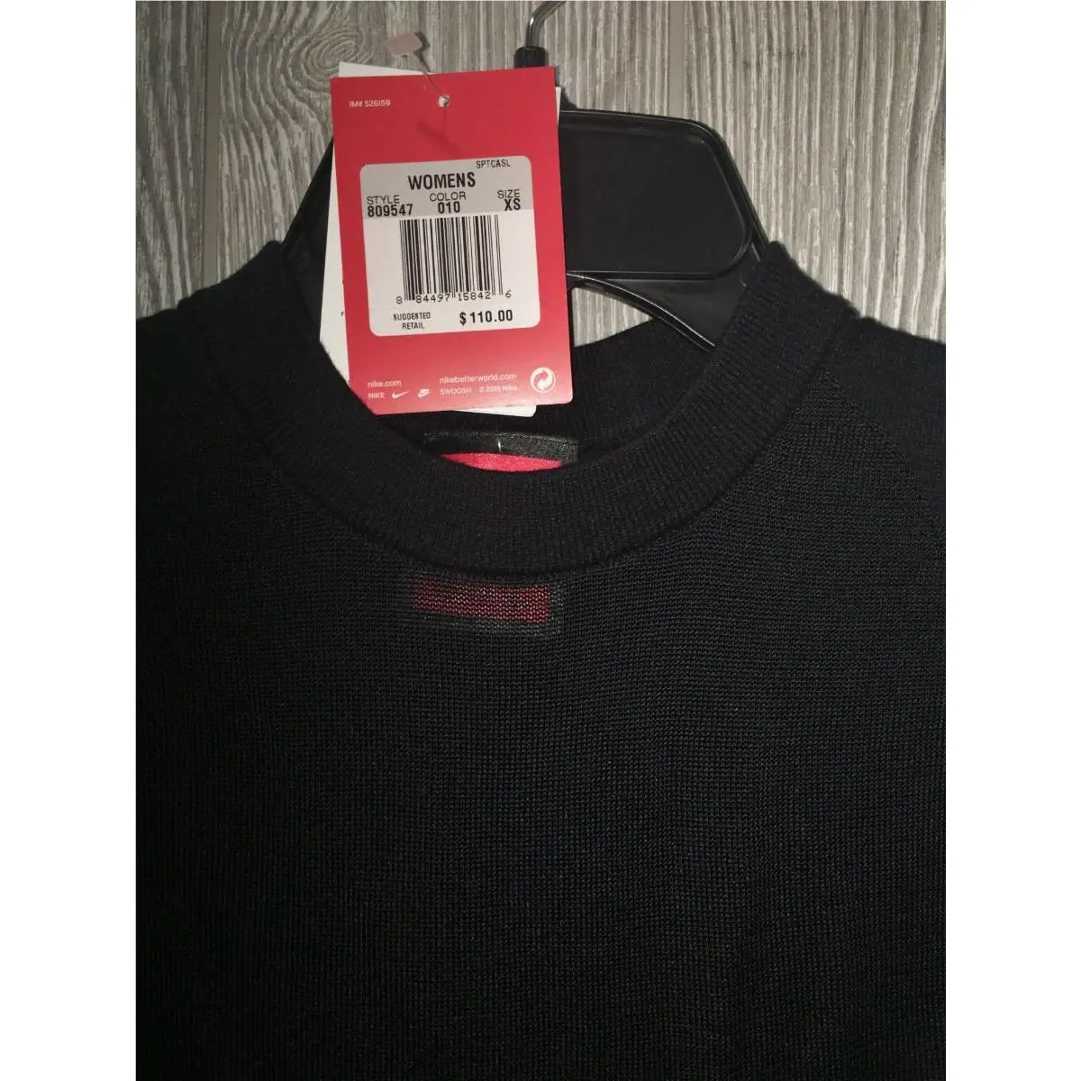Nike clothing - NIKE Sportswear Tech Knit Sleeveless Crew Neck Top Shirt - 809547 - Black 8