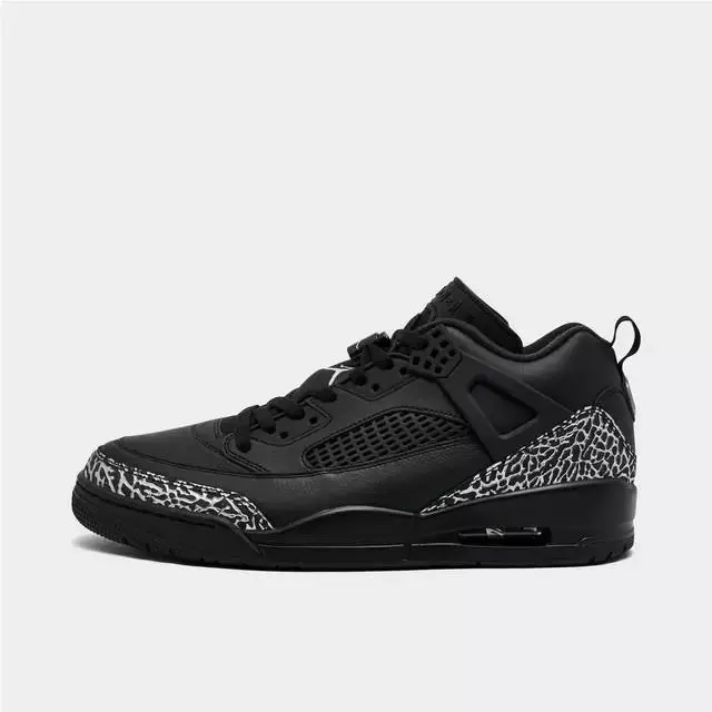 Air Jordan Spizike Low Shoes Men`s Black Casual Sneakers IV2417-010 by Nike