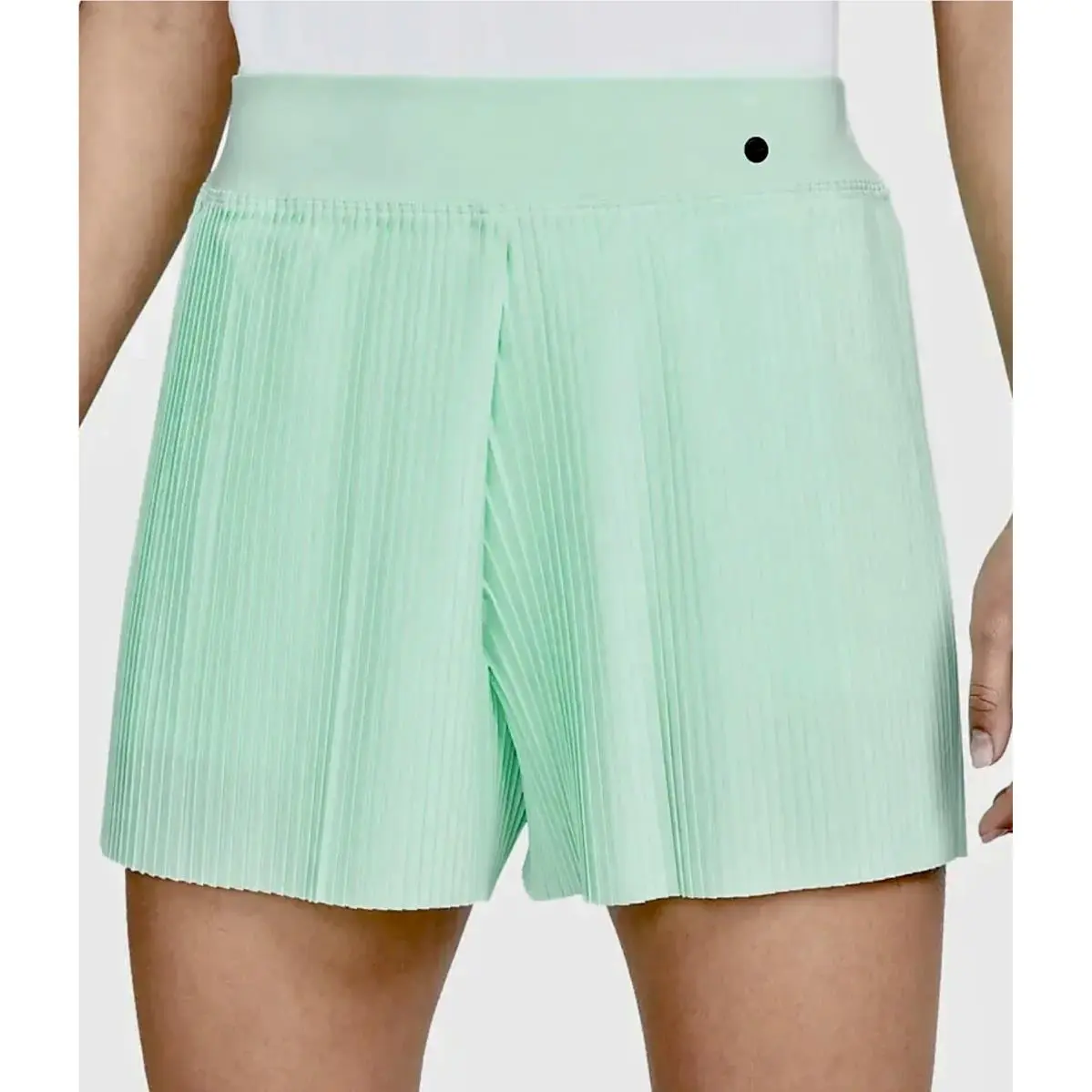 Dri Fit Ace Mint Foam Green Pleated Golf Shorts Womens Sz S by Nike