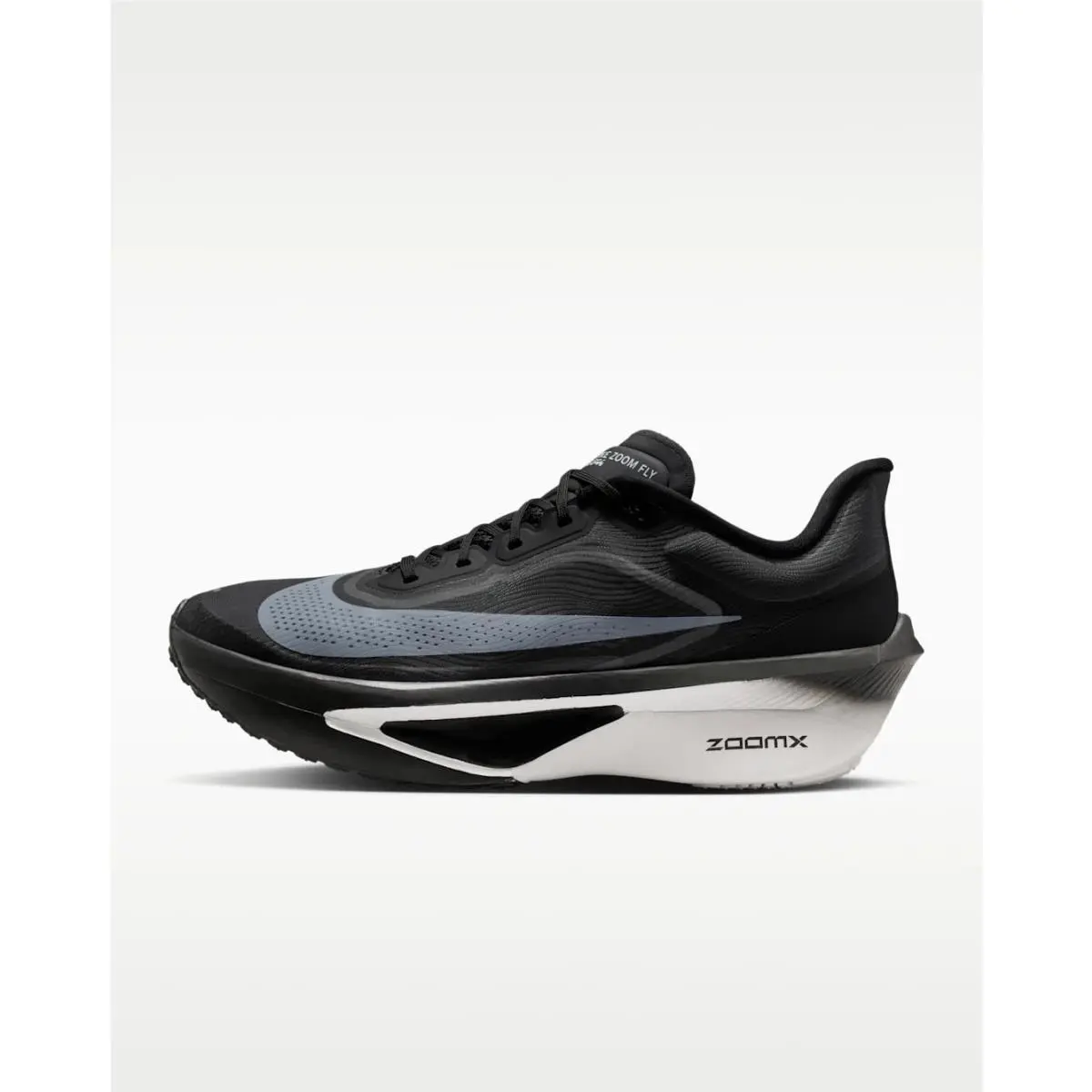 Nike shoes - Nike Zoom Fly - Zoom Fly - FN8454 001 - BLACK/WHITE LT SMOKE GREY 4