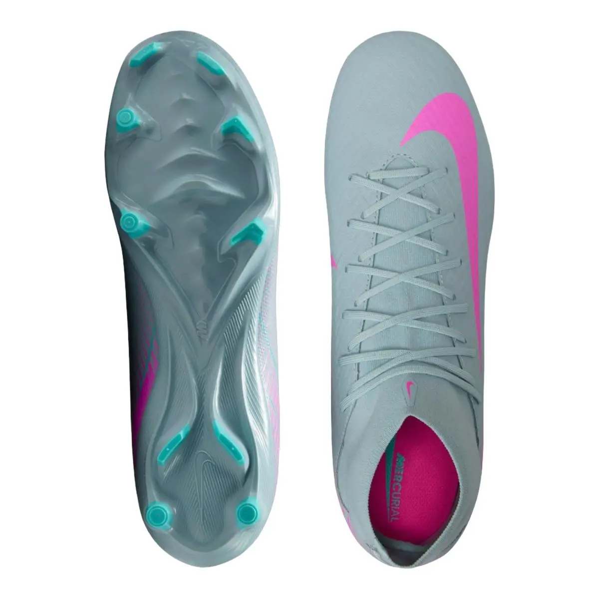 Nike shoes - NIKE Mercurial Superfly 10 Academy MG - FQ1456-301 - Ocean Cube/Pink Blast 2