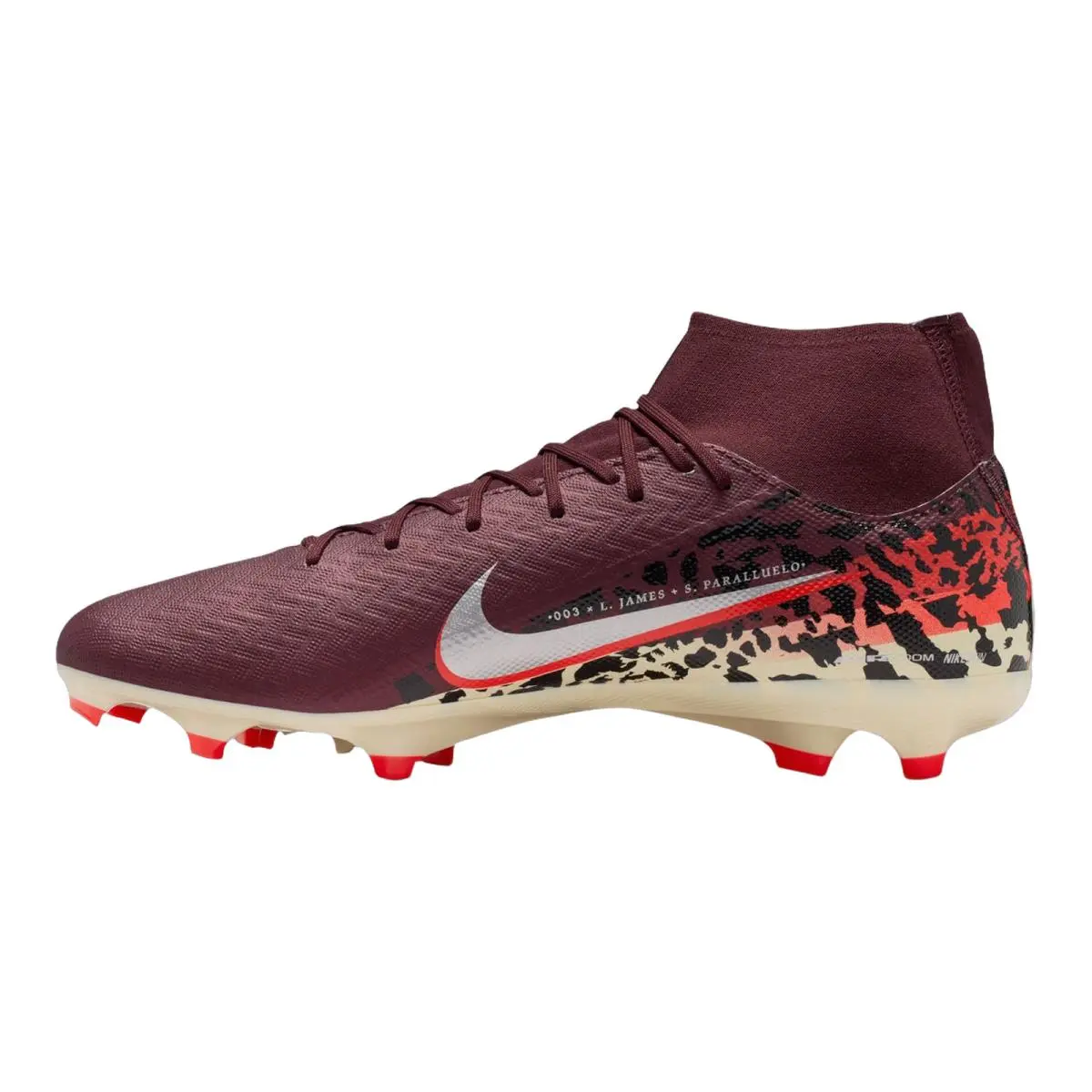 Nike shoes - NIKE Mercurial Superfly 10 Academy FG/MG - IO8441-661 - (NU) Burgundy Crush/Metallic Silver 12