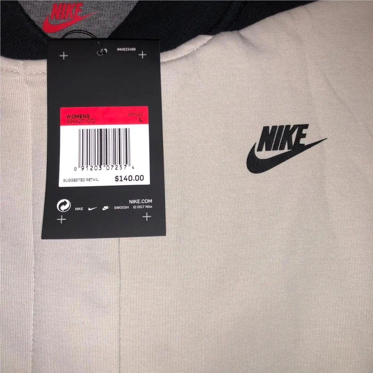 Nike clothing - NIKE Tech Fleece Destroyer - Tech Fleece Destroyer - 884427 - Ivory 5