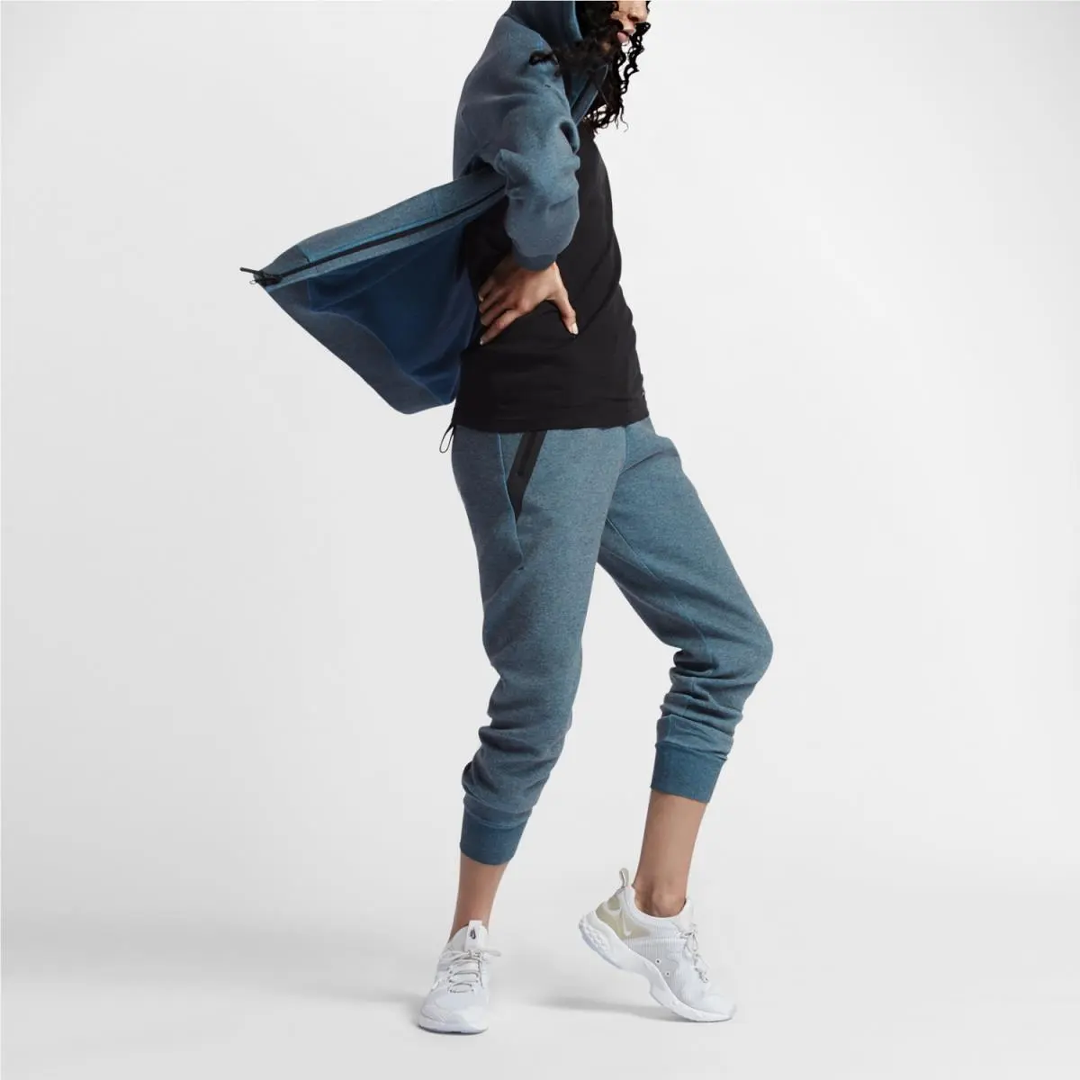 lab Tech Fleece x Kim Jones Women`s Pants 837937 407 Blue Size XS L by Nike
