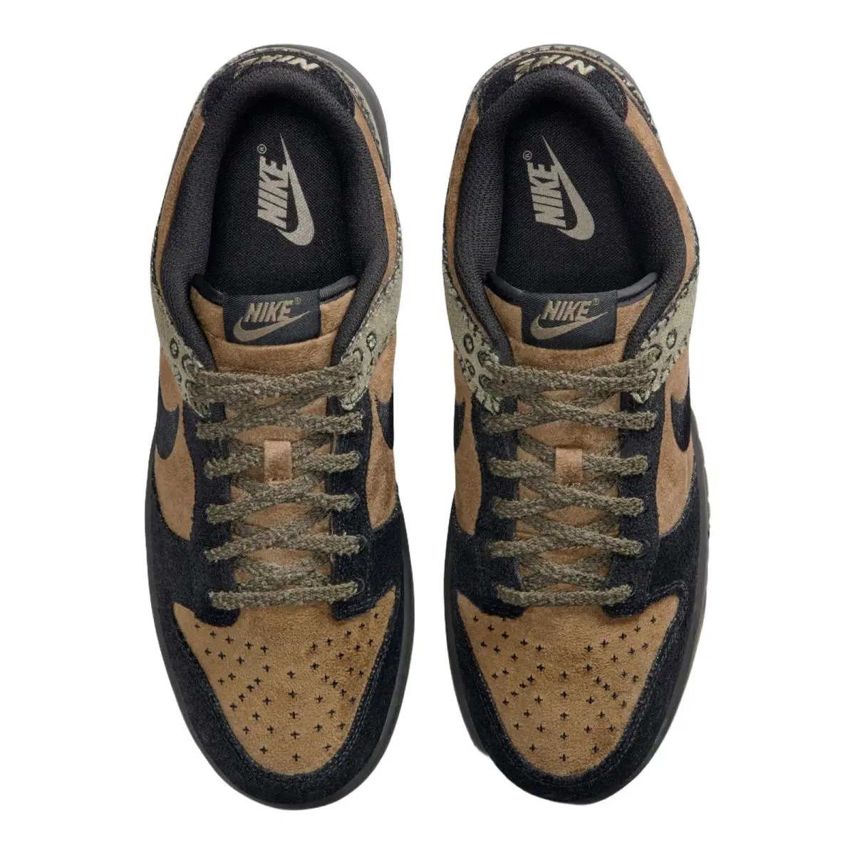 Nike shoes - NIKE Dunk Low Retro Camo Olive - HV4452-300 - Brown Kelp/Black/Medium Olive 0