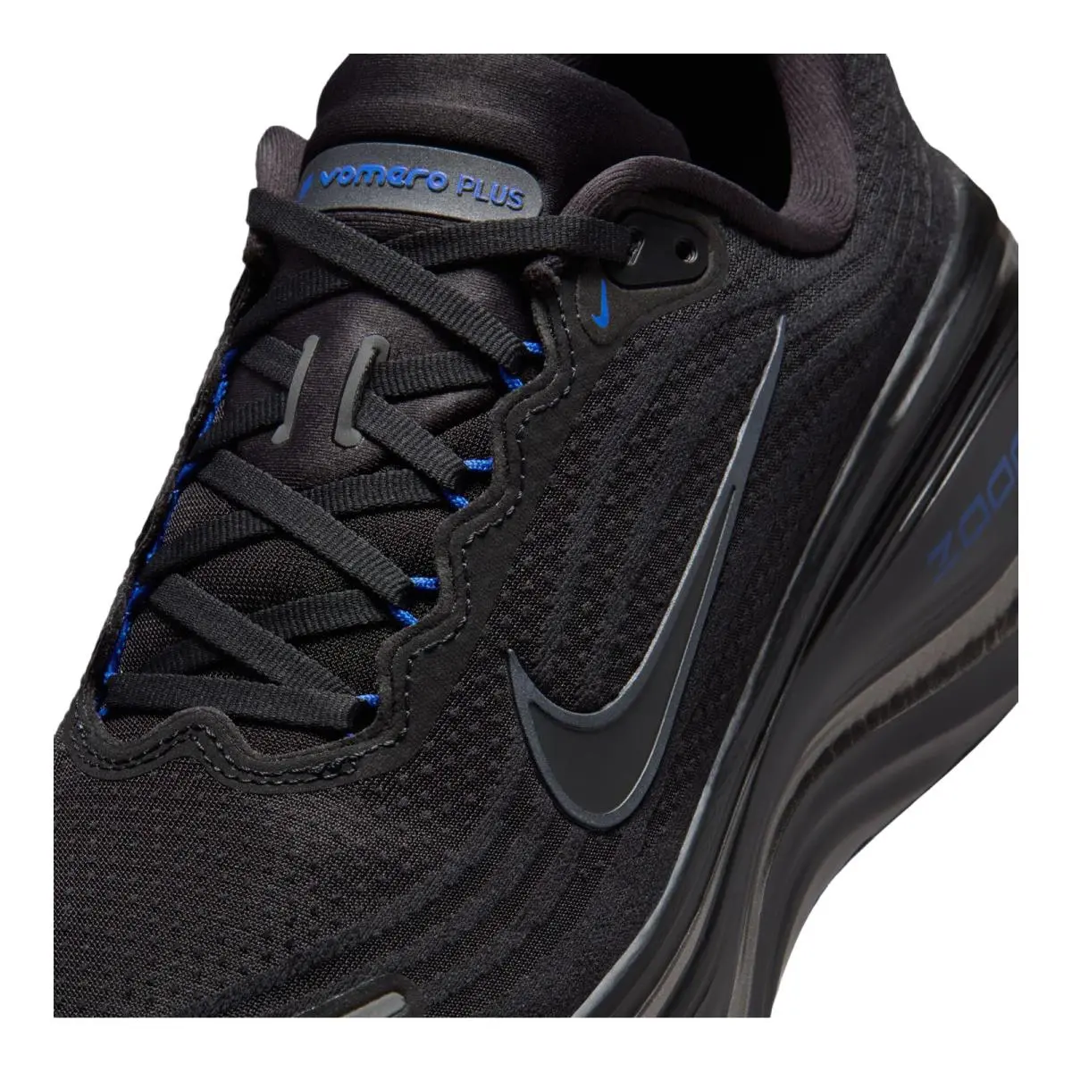 Nike shoes - NIKE Vomero Plus - Vomero Plus - HV8150-013 - Black/Dark Smoke Grey/Game Royal/Cool Grey 10