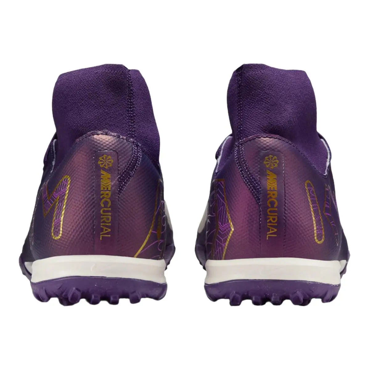 Nike shoes - NIKE Mercurial Superfly 10 Academy KM TF - FQ8333-500 - (Mbappe) Grand Purple/Pale Ivory 11