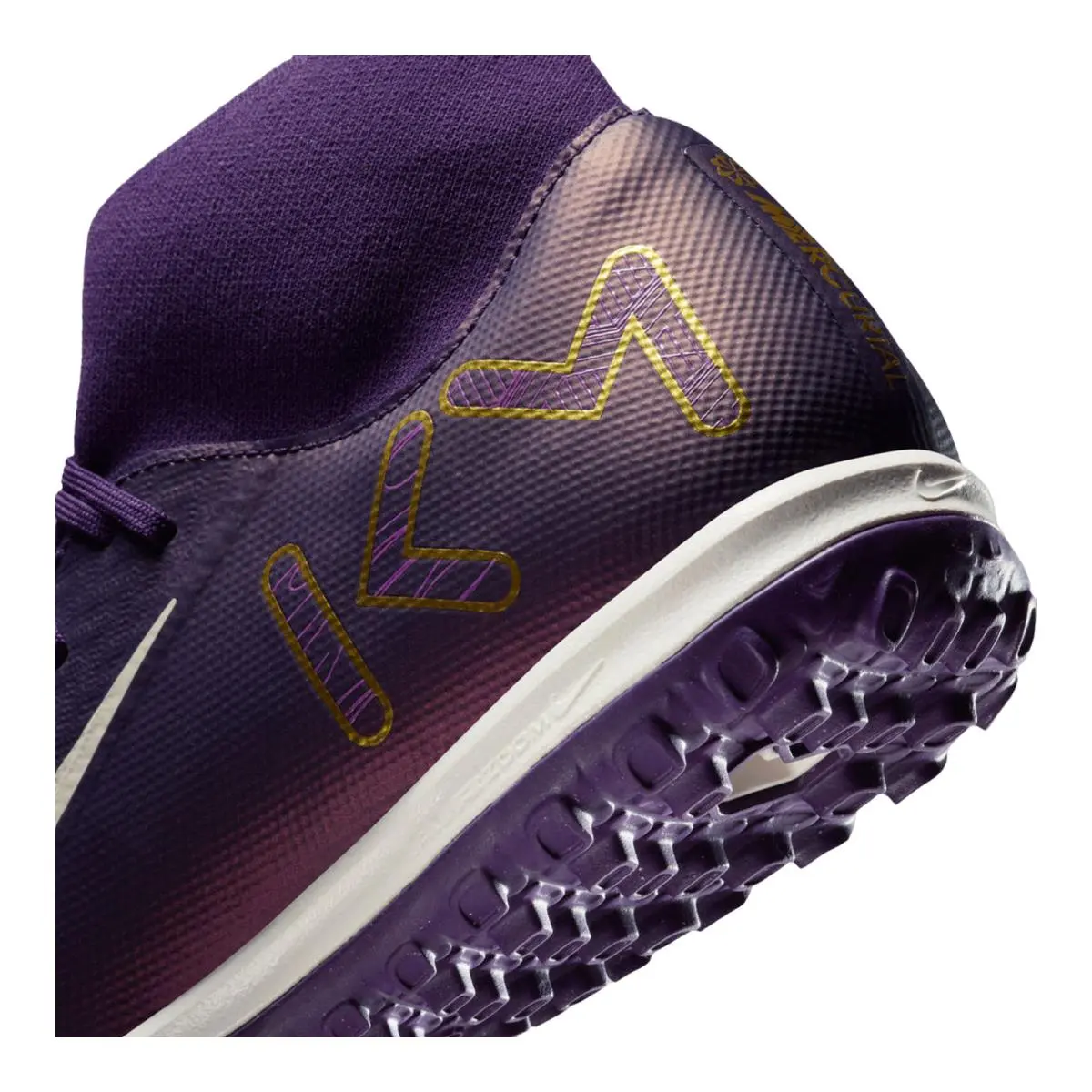 Nike shoes - NIKE Mercurial Superfly 10 Academy KM TF - FQ8333-500 - (Mbappe) Grand Purple/Pale Ivory 13