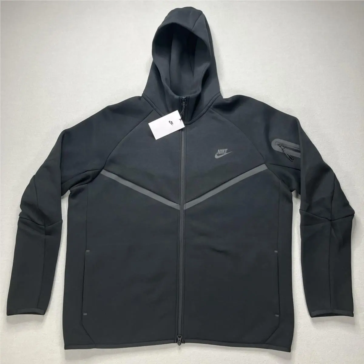 Sportswear Tech Fleece Windrunner Zip Hoodie Size Vary Men Black HV0949-010 by Nike