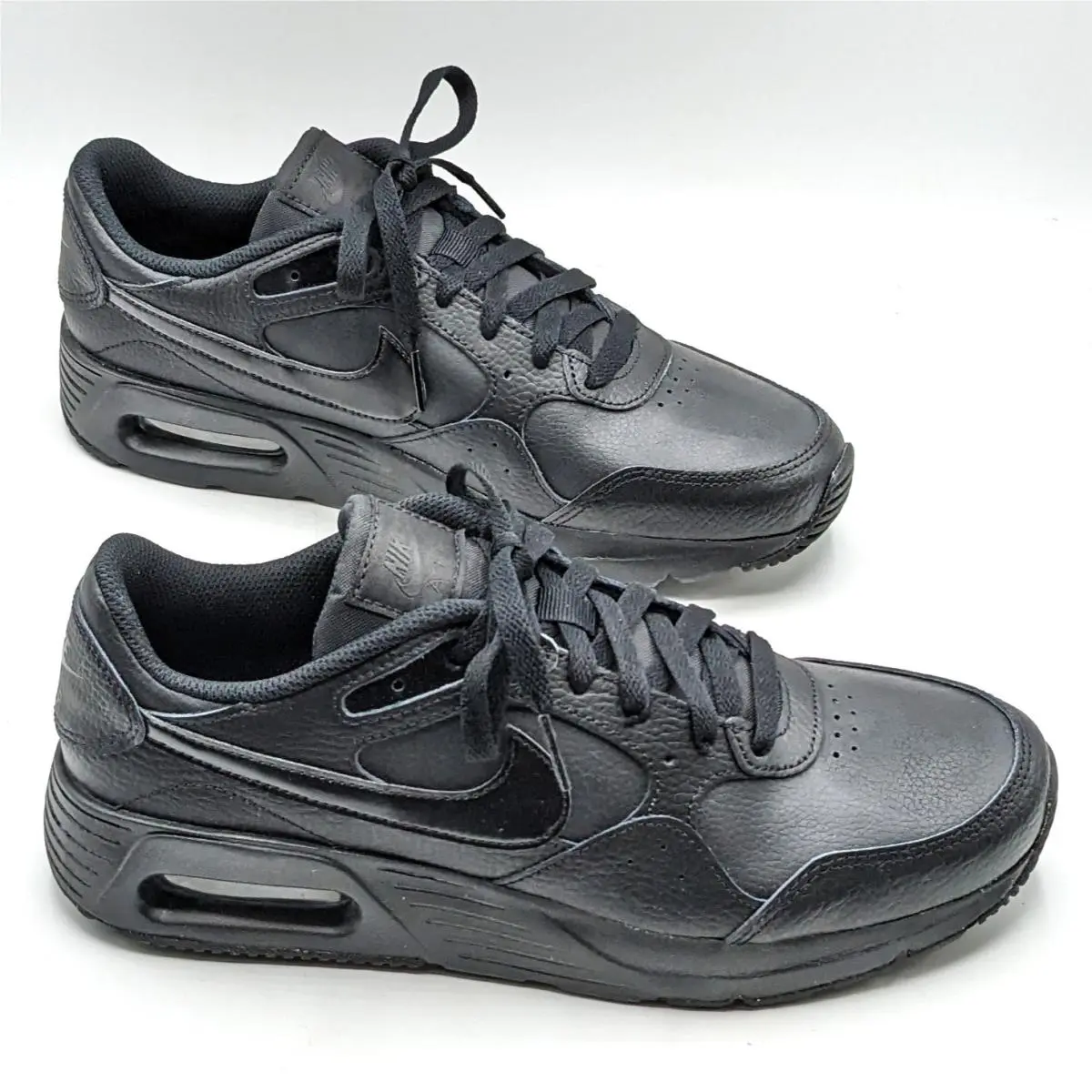 Nike shoes - Nike Air Max SE Leather Athletic Shoes - DH9636-001 - Black 9